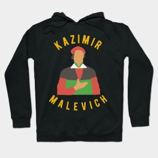 Kazimir Malevich - Russian Painter (Black Square) Hoodie